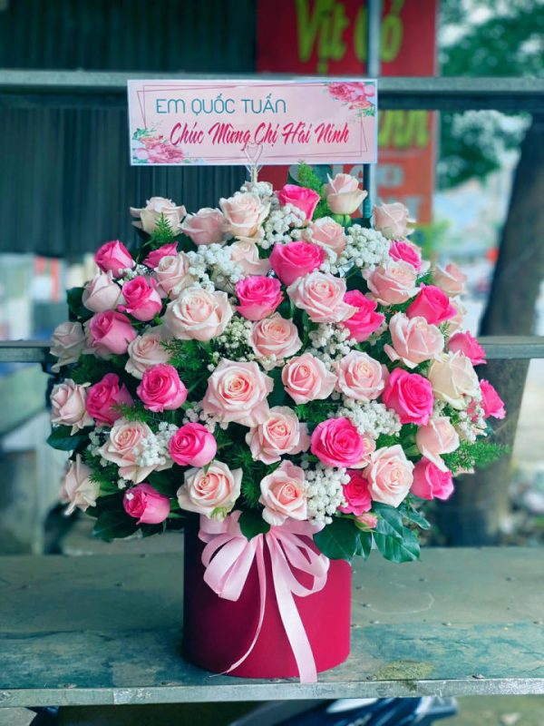 Giao Hoa Tận Nơi Tại Thị Trấn Tứ Trưng, Vĩnh Tường, Vĩnh Phúc